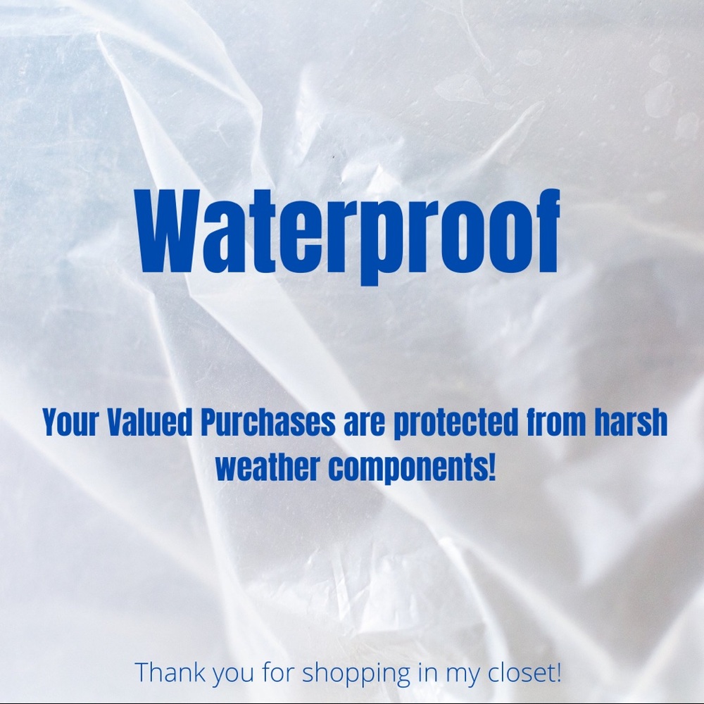 Waterproof Purchases